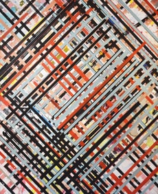 Ed Moses: NY Trace #5, 1975