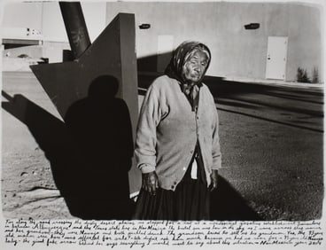 Ed Templeton: Untitled (Far along the road crossing), New Mexico, 2004