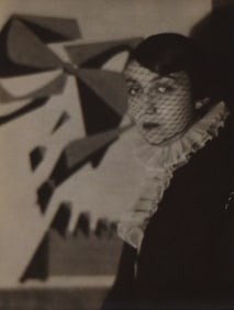 Man Ray: Harlequin (Berenice Abbott), 1922