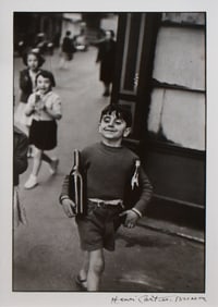 Henri Cartier-Bresson: Rue Mouffetard, Paris, 1954 (Printed Later)