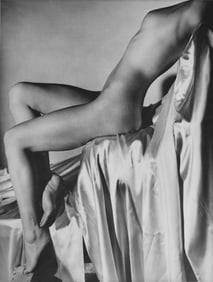 Horst P. Horst: Lisa on Silk, 1940 (Printed Later)