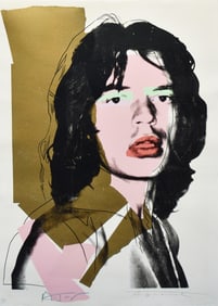 Andy Warhol: Mick Jagger, 1975