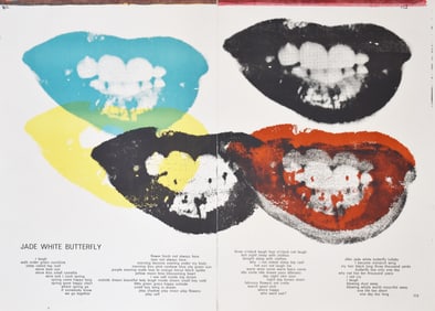 Andy Warhol: Lips from One Cent Life, 1964