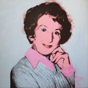 Andy Warhol: Portrait of Luella Maslon, 1973