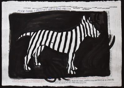 Raymond Pettibon: Untitled (Poor Thing), 2006