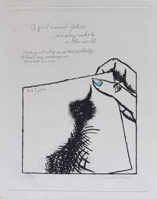 Raymond Pettibon: Untitled, (A Girl Named Yoko..), 1992