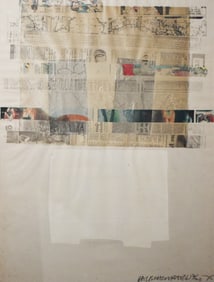 Robert Rauschenberg: Arcade, 1975