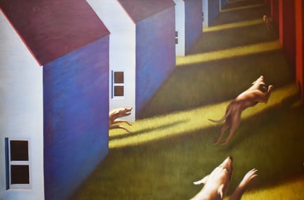 Leonard Koscianski: Back Alley, 1987