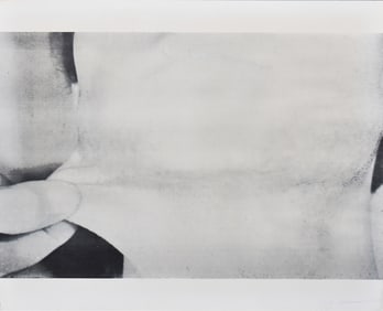 Bruce Nauman: D - Pulled Neck from Studies for Holograms, 1970