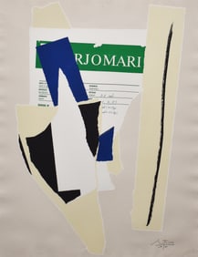 Robert Motherwell: America-La France Variations IX (Engberg/Banach 337, Belknap 305), 1983-84