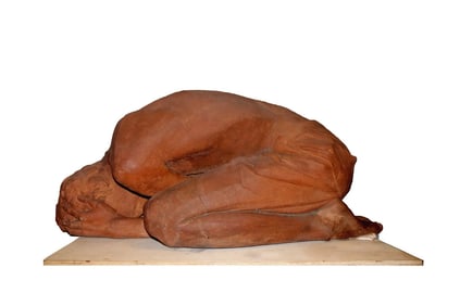 T.J. Dixon & James Nelson: Crouching Figure, 1986