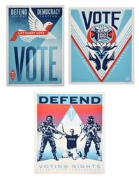Shepard Fairey: LOT OF 3