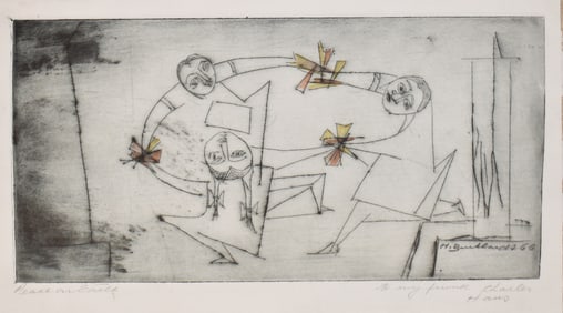 Hans Gustav Burkhardt: Peace On Earth, 1966