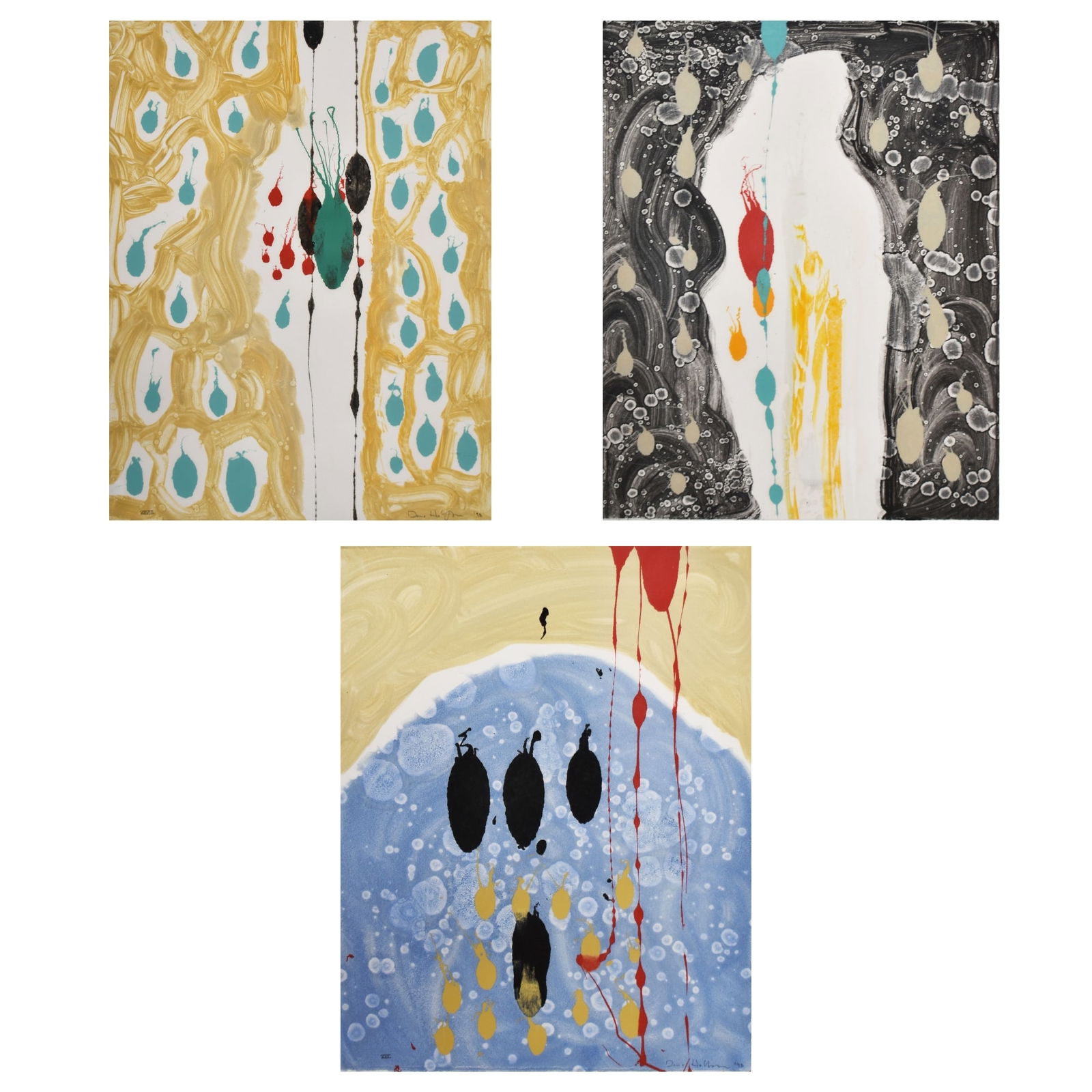 LOT OF 3: Dennis Hollingsworth (1956) (1 of 15)