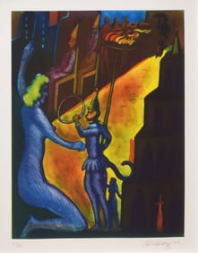 Carlos Almaraz (1941-1989): The Citadel, 1988