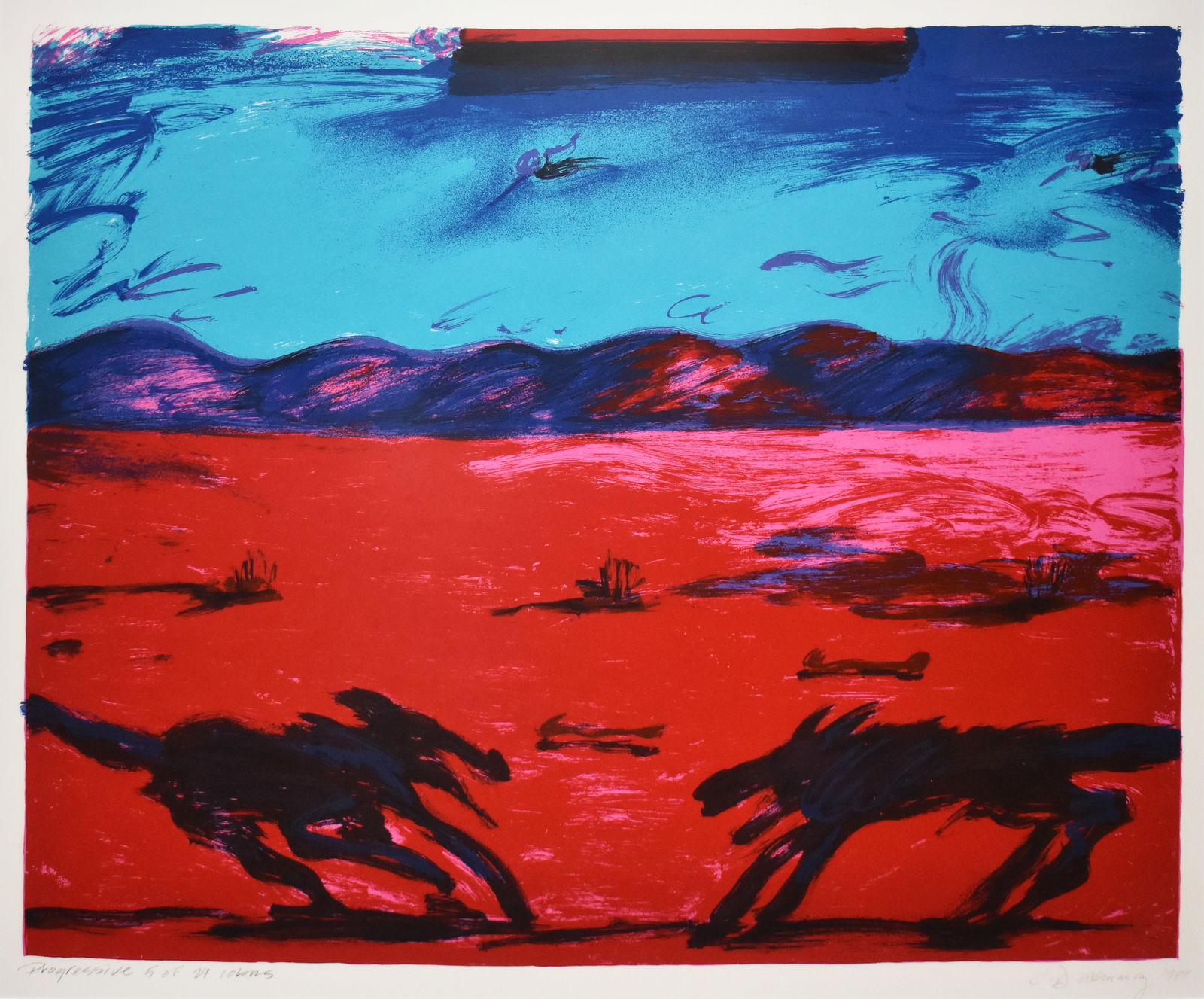 Carlos Almaraz (1941-1989): Greed, 1989 (1 of 5)