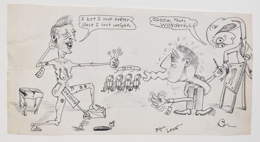 Llyn Foulkes (1934-2025): By Leon, 1960