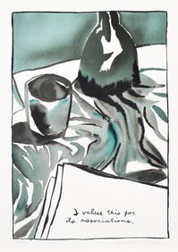 Raymond Pettibon (1957): Untitled (I Value This), 1988