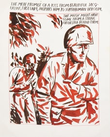 Raymond Pettibon (1957): Untitled (The mere promise...), 1990
