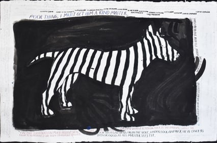 Raymond Pettibon (1957): Untitled (Poor Thing), 2006