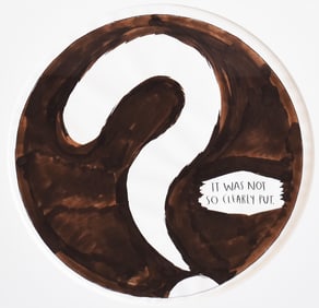 Raymond Pettibon (1957): Untitled (It was not...), 1990