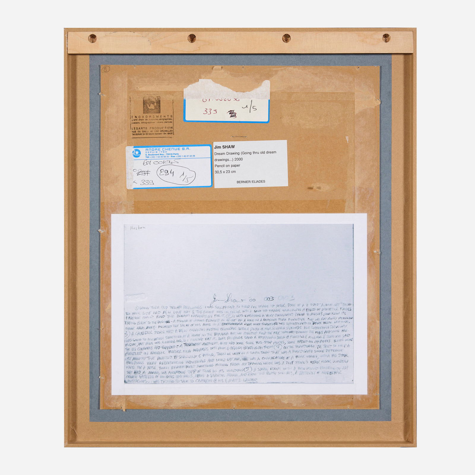 LOT OF 4: Jim Shaw (1952) - 13