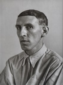 August Sander (1876-1964): Heinrich Hoerle, 1928, Printed 1971