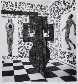 Ivan Dalla Tana (1950-2011): Keith Haring & Bill T. Jones, 1983