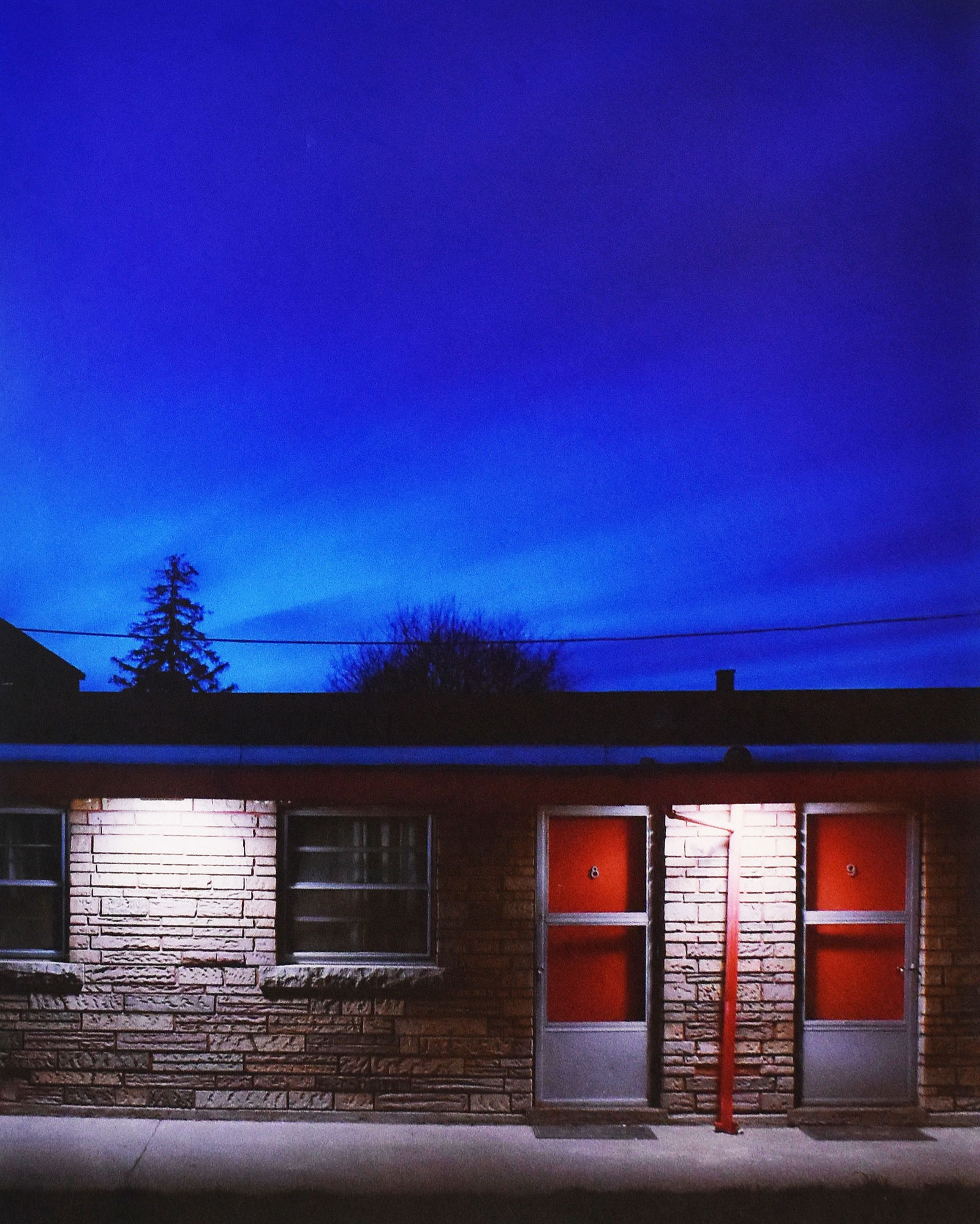 Alec Soth (1969): No.21, Terrace Court, from the series Niagara, 2004: Alec Soth (1969) No.21, Terrace Court, from the series Niagara, 2004 Chromogenic print From the numbered edition of 7 Signed, dated, titled, and numbered on mount verso Weinstein Gallery, Minneapolis,