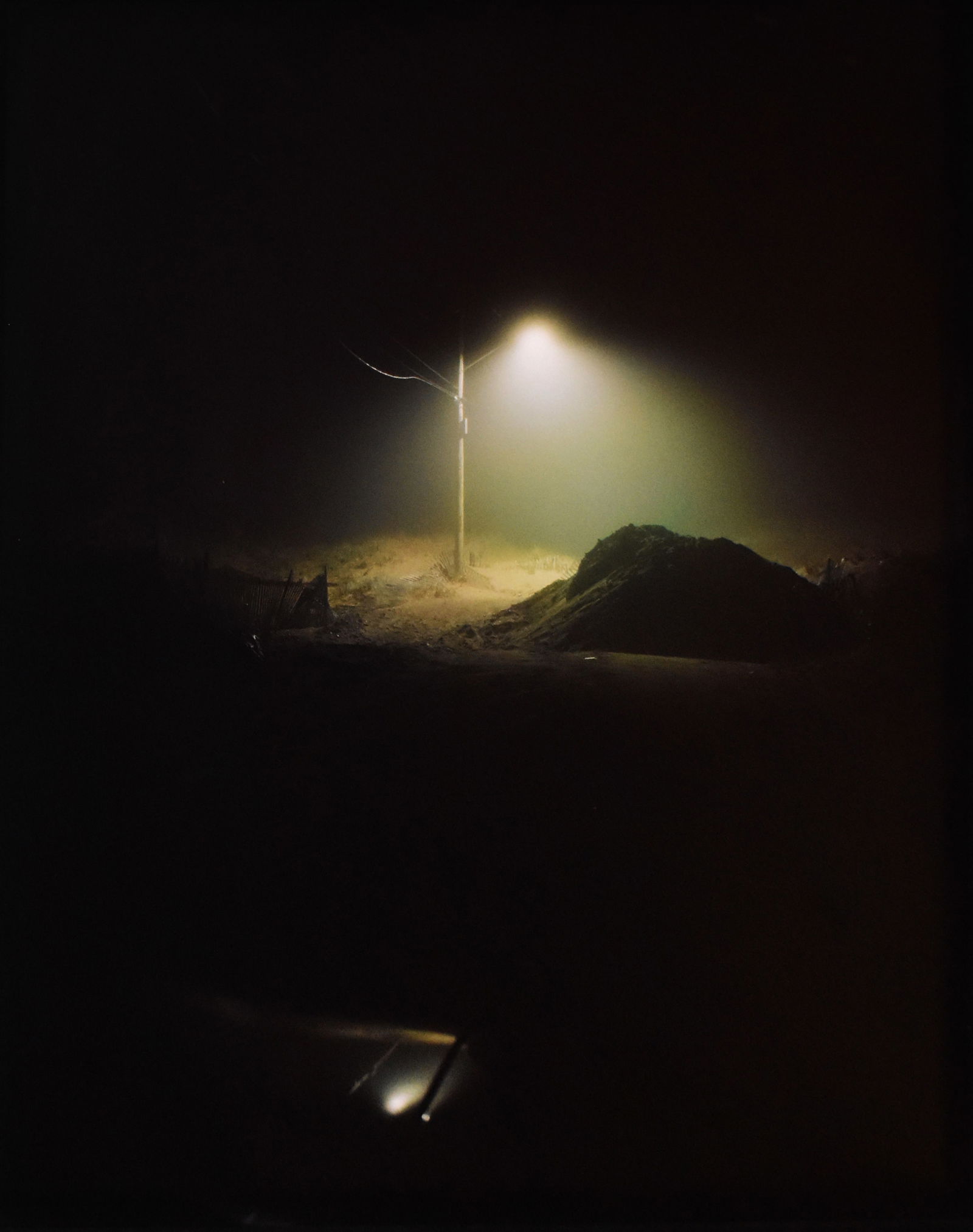 Todd Hido (1968): Dole Mound, 1996 (1 of 3)