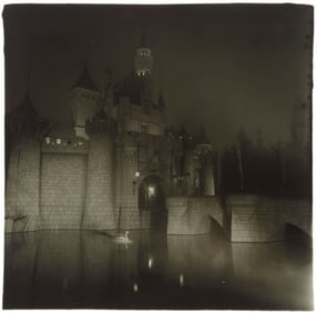 Diane Arbus (1923-1971): A Castle In Disneyland, CA, 1962
