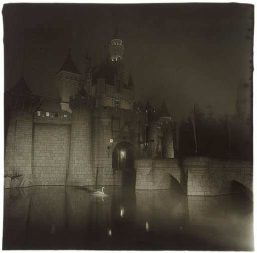Diane Arbus (1923-1971): A Castle In Disneyland, CA, 1962: Diane Arbus (1923-1971) A Castle In Disneyland, CA, 1962 Gelatin Silver Print From the numbered edition of 75 Stamped 'A Diane Arbus photograph', signed, titled, dated by Doon Arbus,Administrator, in