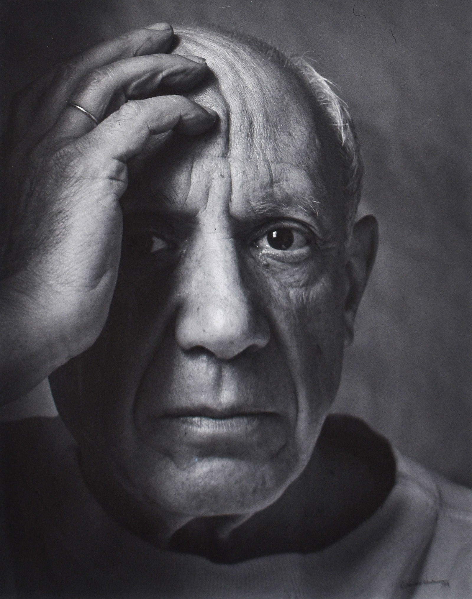 Arnold Newman (1928-2006): Pablo Picasso, Valluris, France, 1954 (1 of 4)