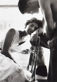 William Claxton (1927-2008): Halina and Chet Baker, 1955