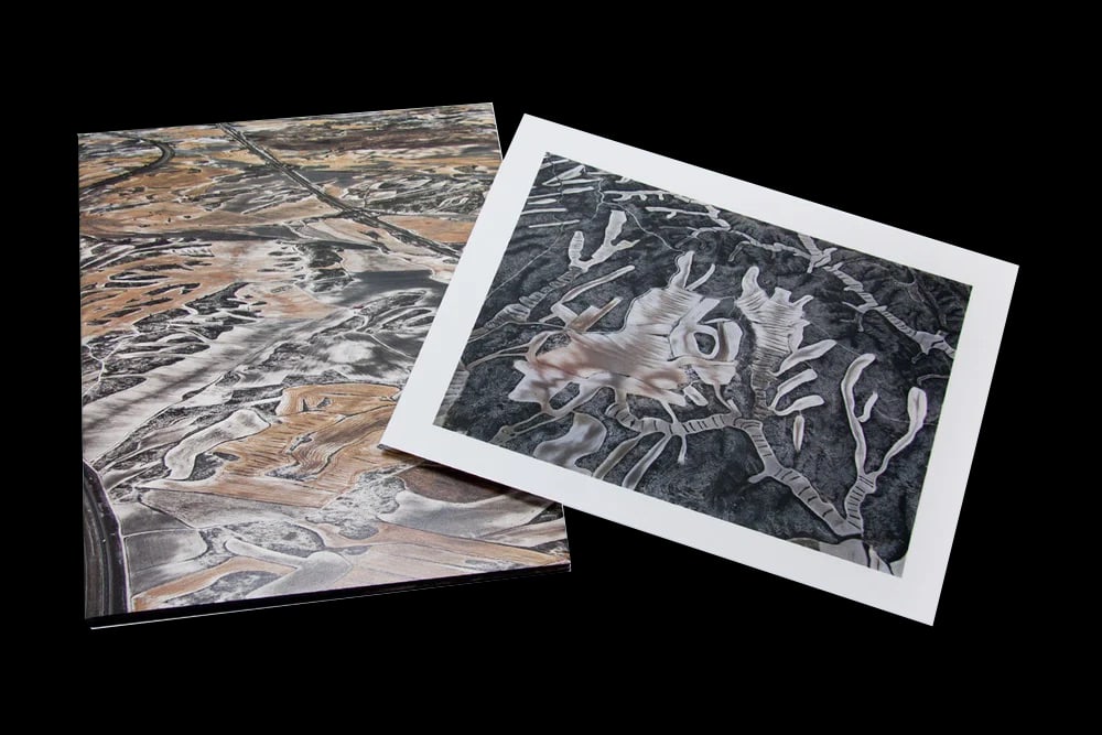 Edward Burtynsky (1955): Six by Six Set Four Volume Two: Monegros, 2012: Edward Burtynsky (1955) Six by Six Set Four Volume Two: Monegros, 2012 Print with Limited Edition Book From the numbered edition of 100 Signed/numbered on verso Book 11.5 x 14.5 in Print: 11 x 14 in I