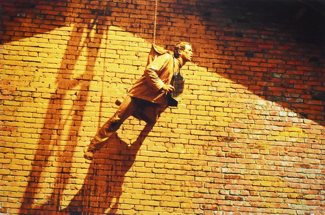 He Yunchang (1967): Golden Sunshine-B, 1999: He Yunchang (1967) Golden Sunshine-B, 1999 C-Print From the numbered edition of 8 Signed/numbered on recto From the private collection of Marc Richards Marc Richards gallery tag on verso Image: 34 x