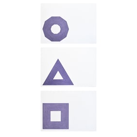 LOT OF 3: Frank Stella (1936-2024)