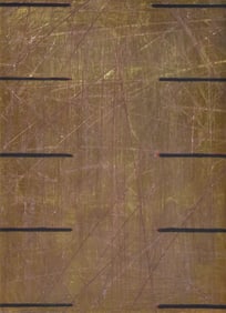 Gordon Hart (1940): Untitled (Gold Drawing), 1978