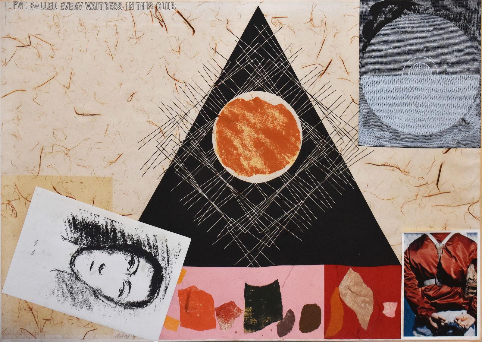 R.B. Kitaj (1932-2007): I've Balled Every Waitress in This Club, 1967 (1 of 3)