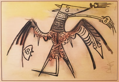 Wilfredo Lam (1902-1982): Arbre de Plumes, 1952