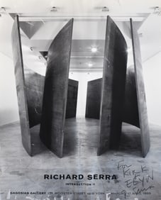 Richard Serra (1938-2024): Gagosian Gallery Intersection II, 1993