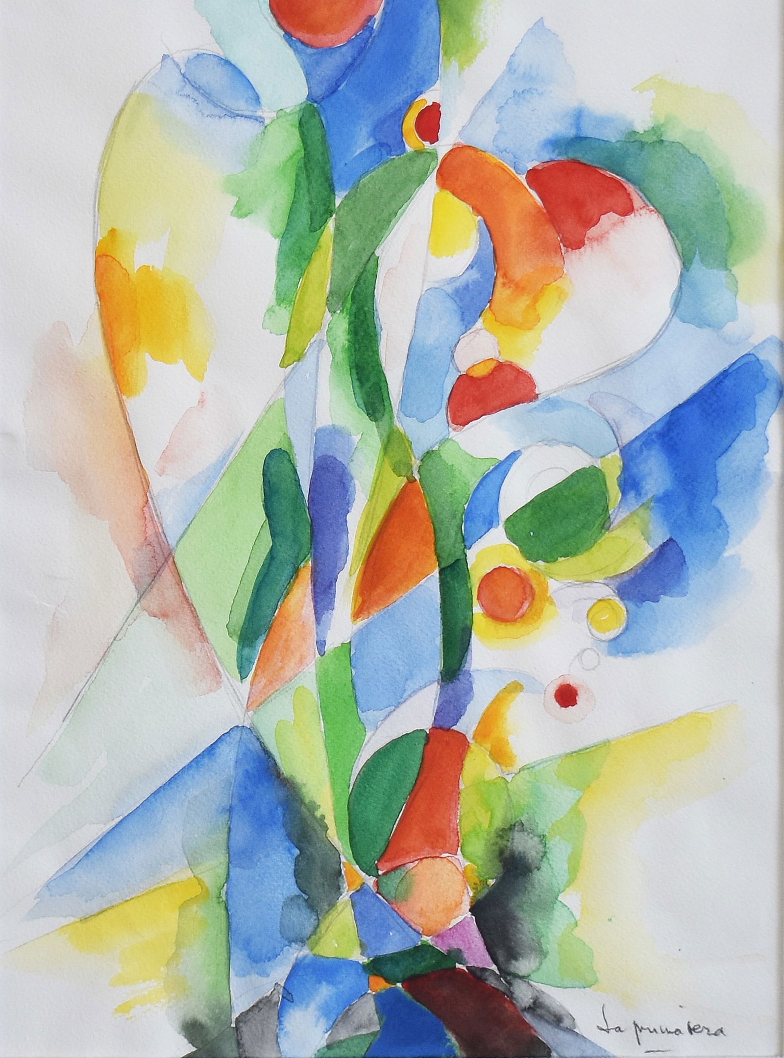 Stanton McDonald-Wright (1890-1973): La Primavera, c. 1970 (1 of 4)