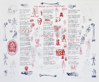 Allen Ginsberg (1926-1997): The Ballad of the Skeletons, 1996
