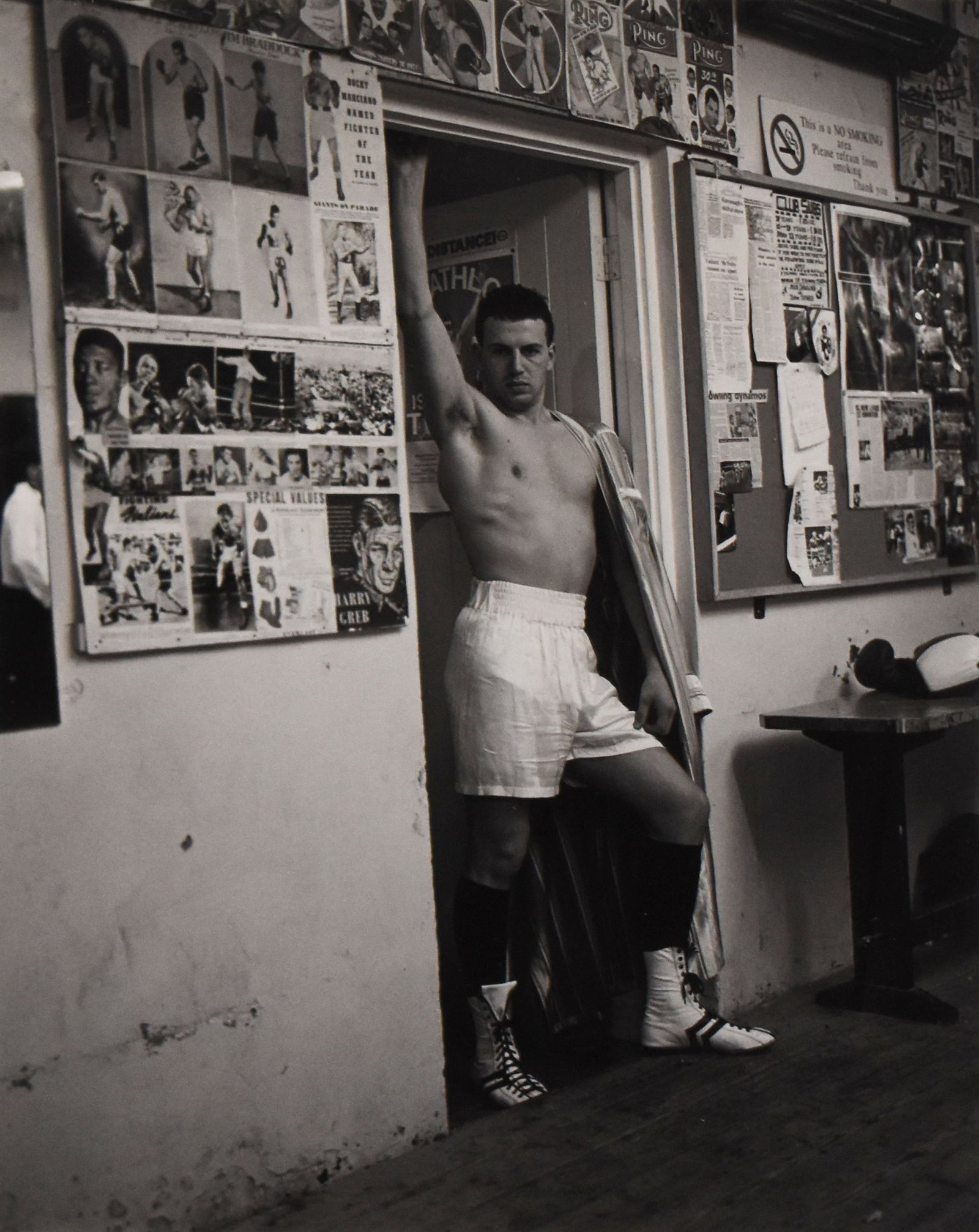 Kurt Markus (1947): Boxer, Dublin, Ireland, 1922: Kurt Markus (1947) Boxer, Dublin, Ireland, 1922 Vintage Gelatin Silver Print Signed, titled, dated by artist in pencil on verso Signed on recto Print number 1 made in 1993 Provenance: From the collect