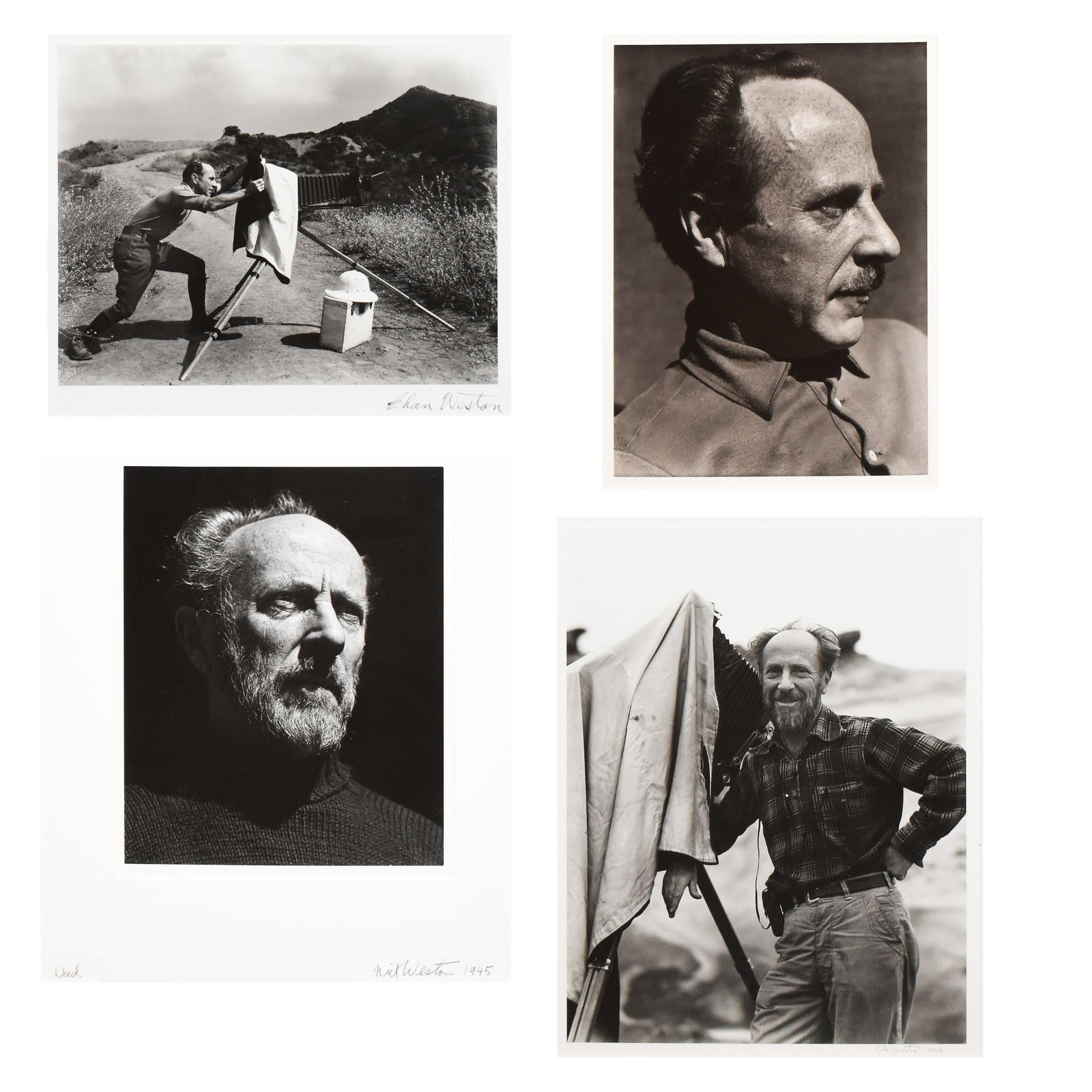LOT OF 4: Edward, Brett, Laurence, and Cole Weston (1 of 16)