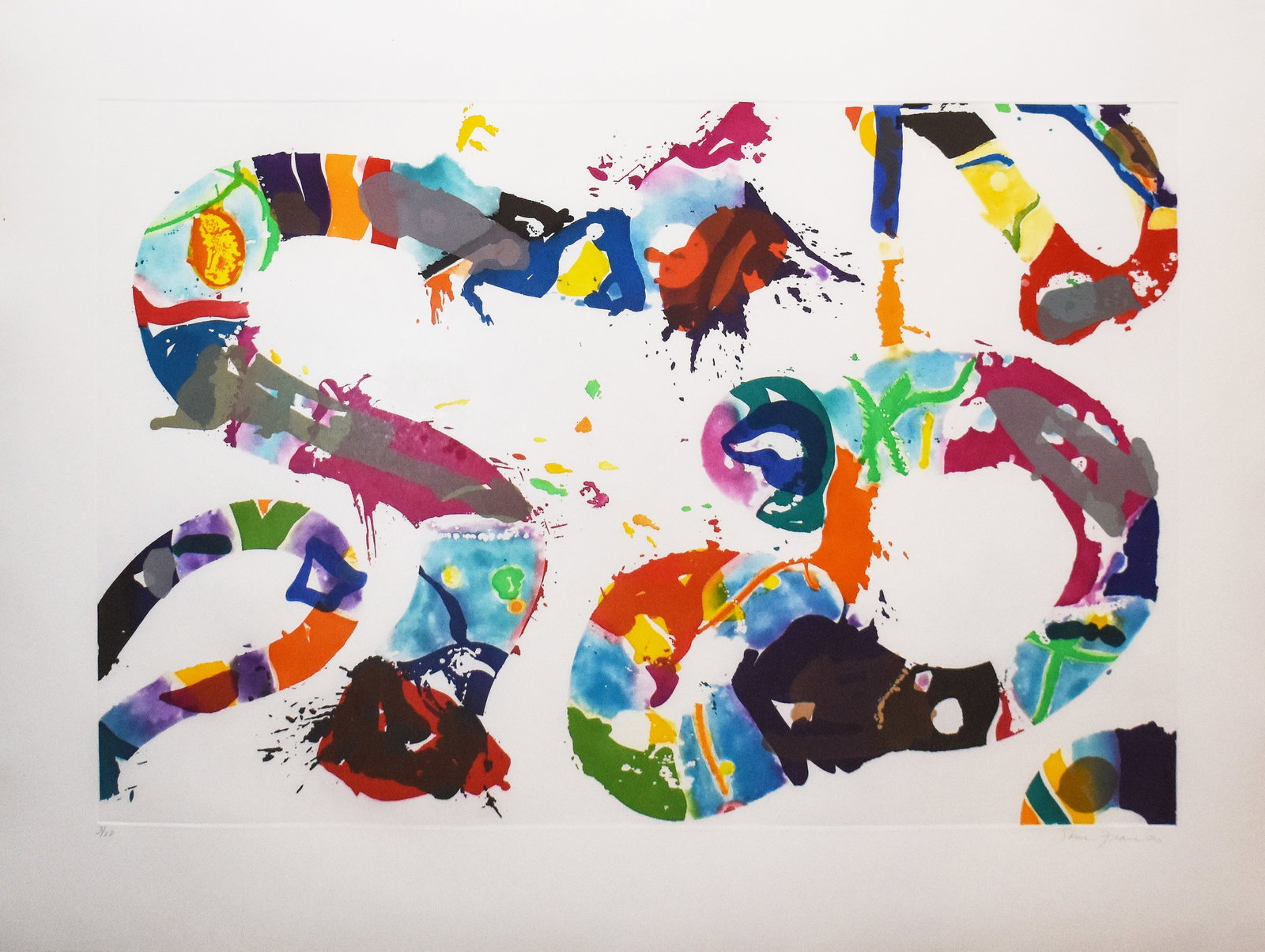 Sam Francis (1923-1994): Untitled (SF-088), 1993 (1 of 5)