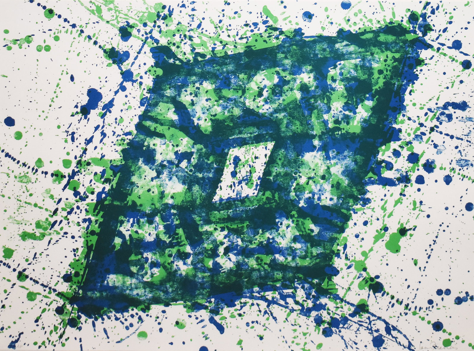 Sam Francis (1923-1994): Untitled (SF. 353), 1992 (1 of 5)