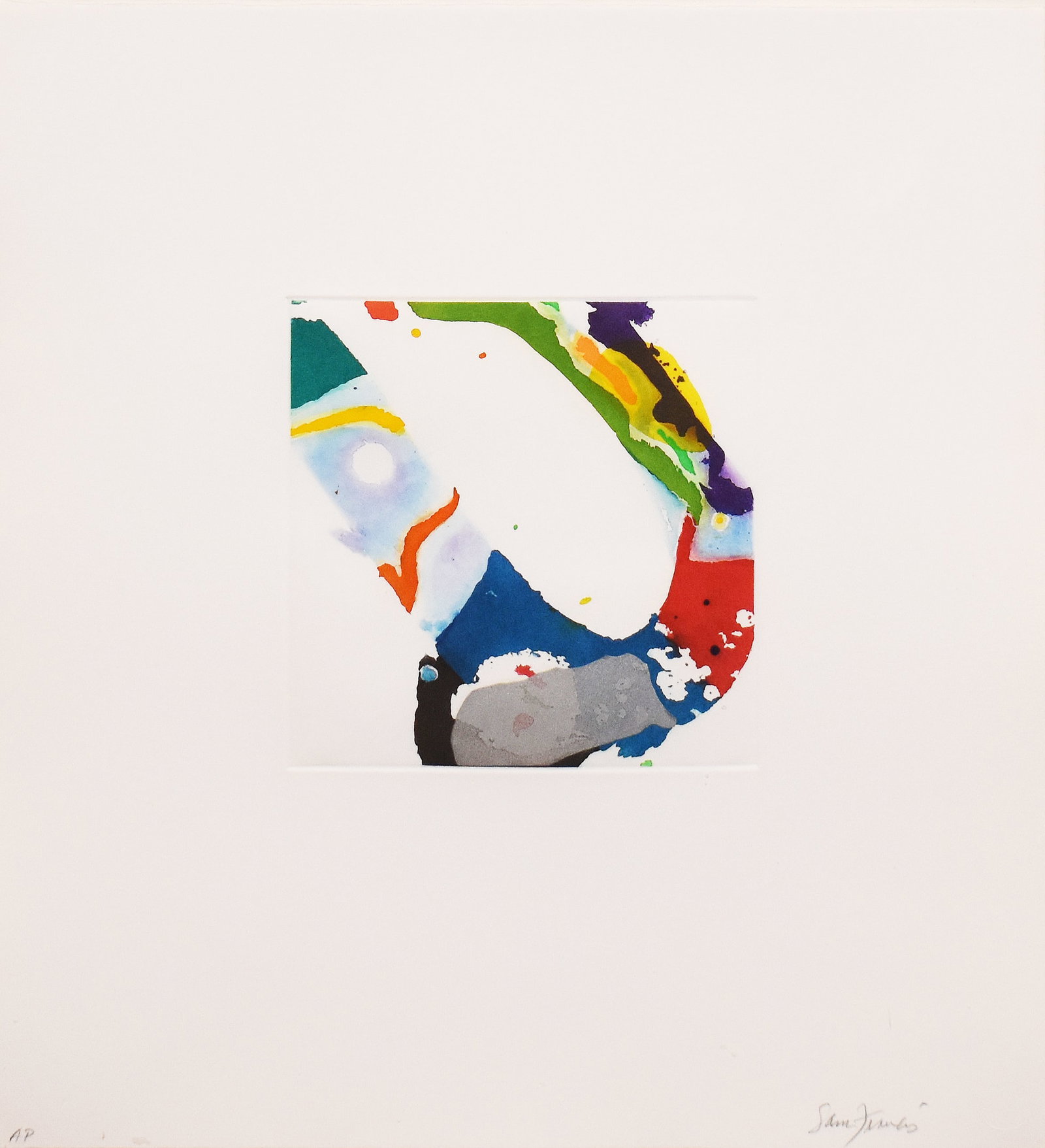 Sam Francis (1923-1994): Untitled (SFE. 094), 1993 (1 of 4)