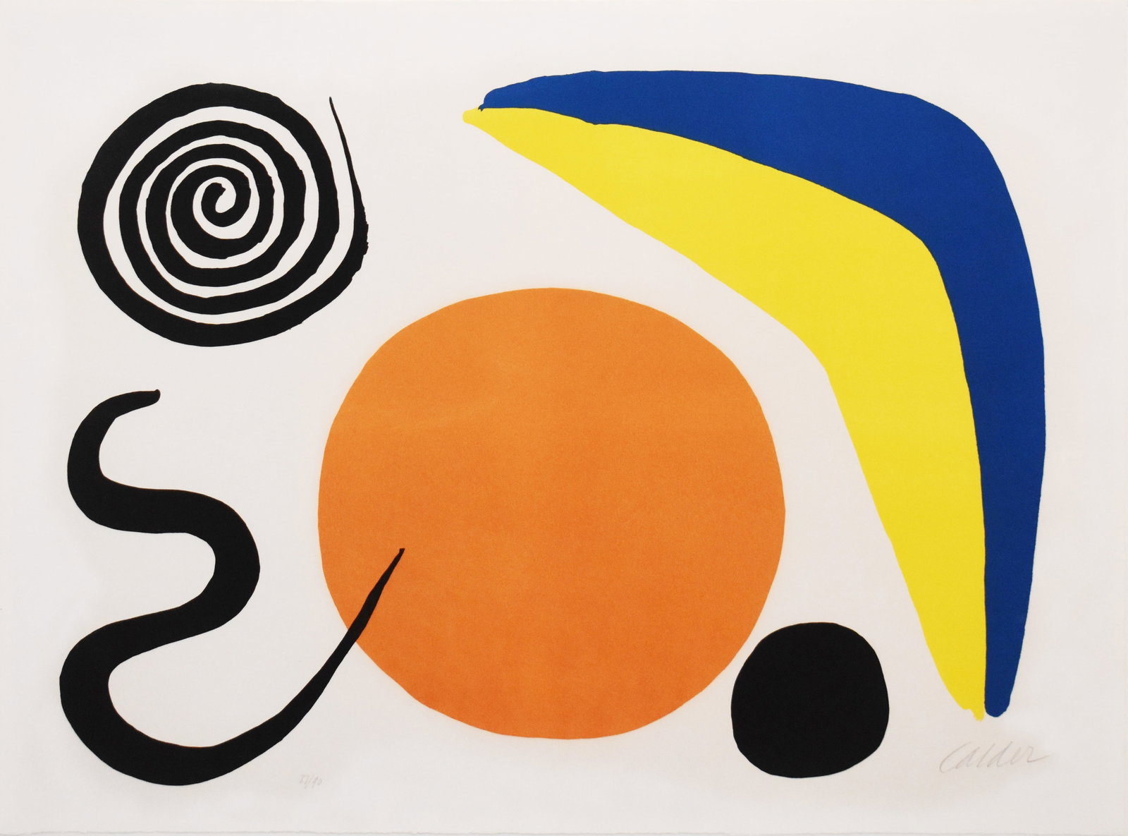 Alexander Calder (1898-1976): Fronton, 1965 (1 of 5)