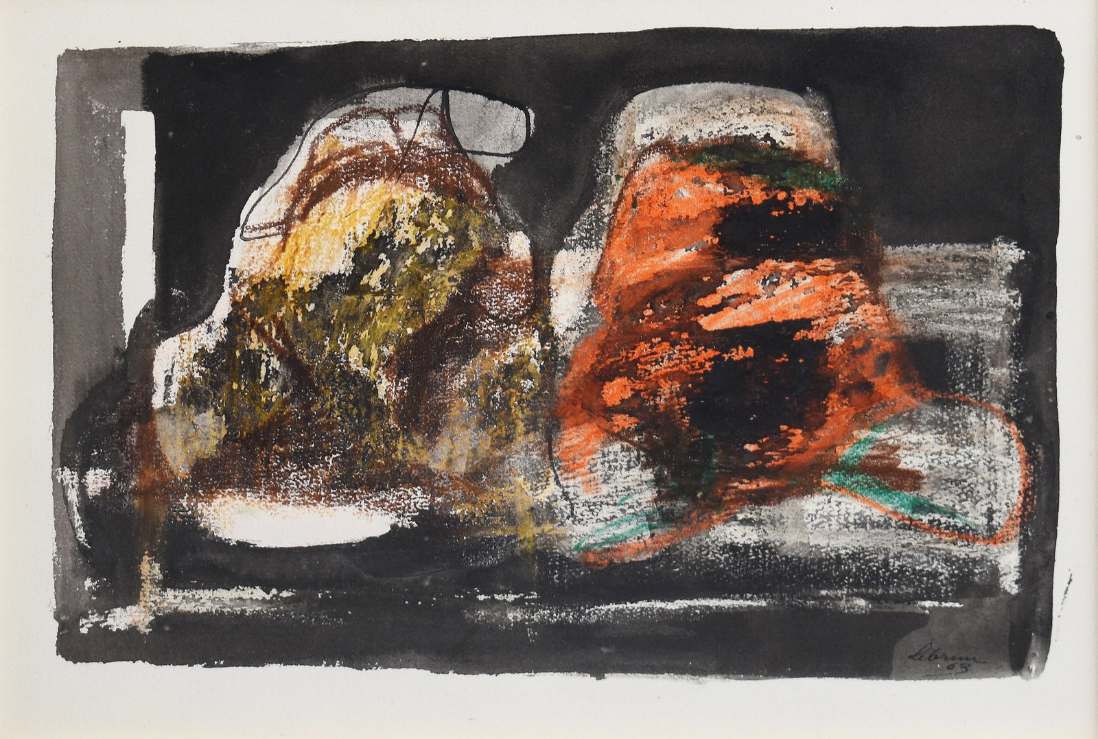 Rico Lebrun (1900-1964): Untitled, 1963 (1 of 4)
